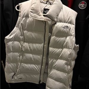 The North Face Cream Puffer Jacket